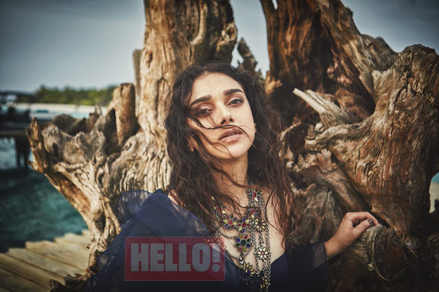 Aditi Rao Hydari on the cover of Hello! India, October 2018