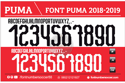 Font Puma 2018-2019