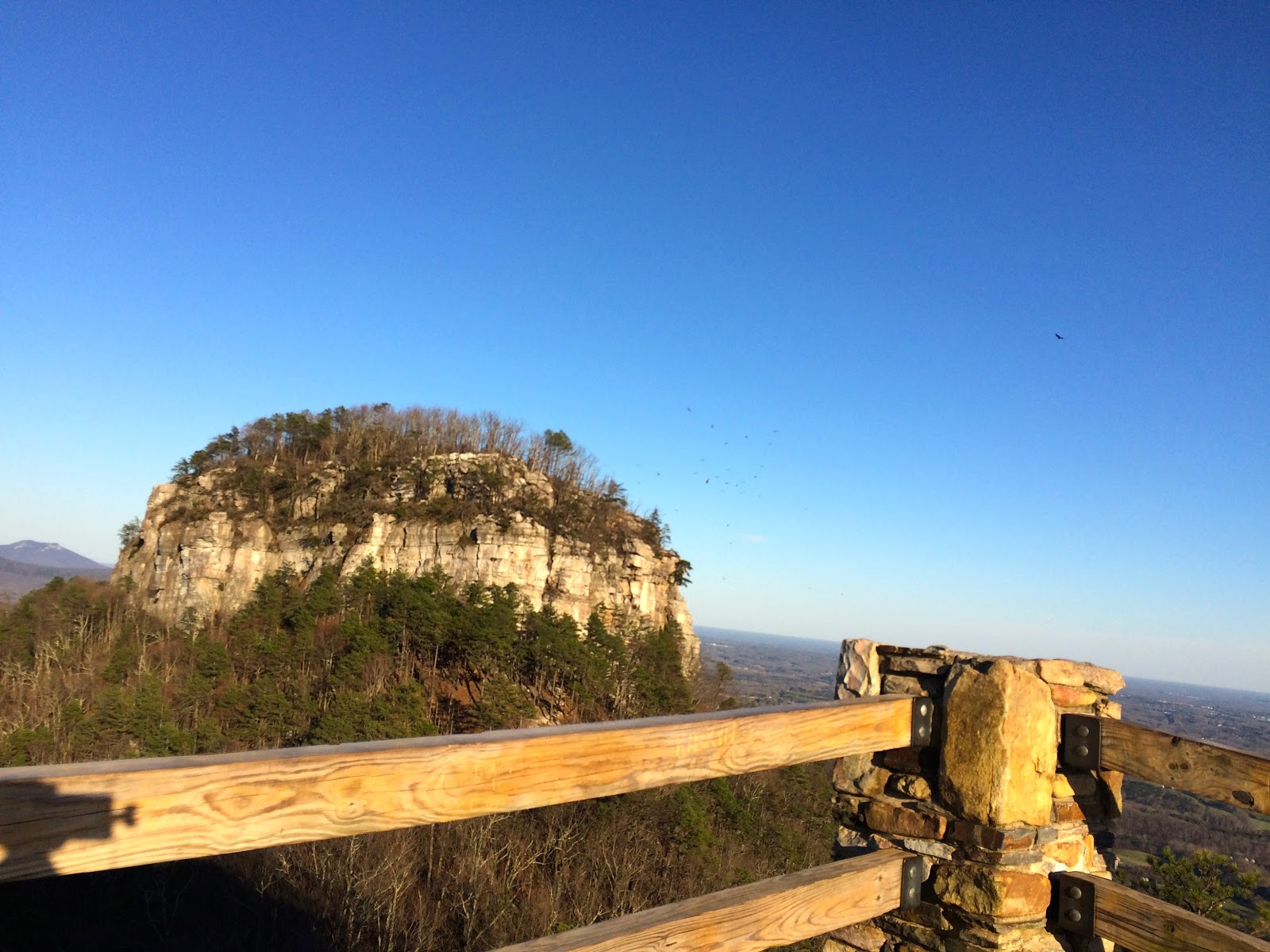Pilot Mountain State Park Pinnacle, NC Blue Skies for Me Please