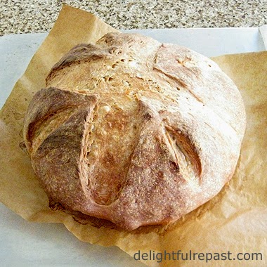 Easy Artisan Bread / www.delightfulrepast.com