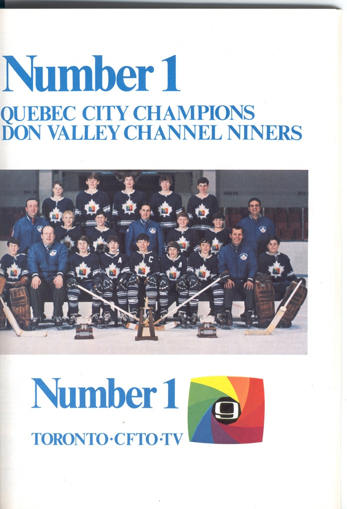 Travel Wolfe International Hockey Tournament Quebec 1971 Don Valley