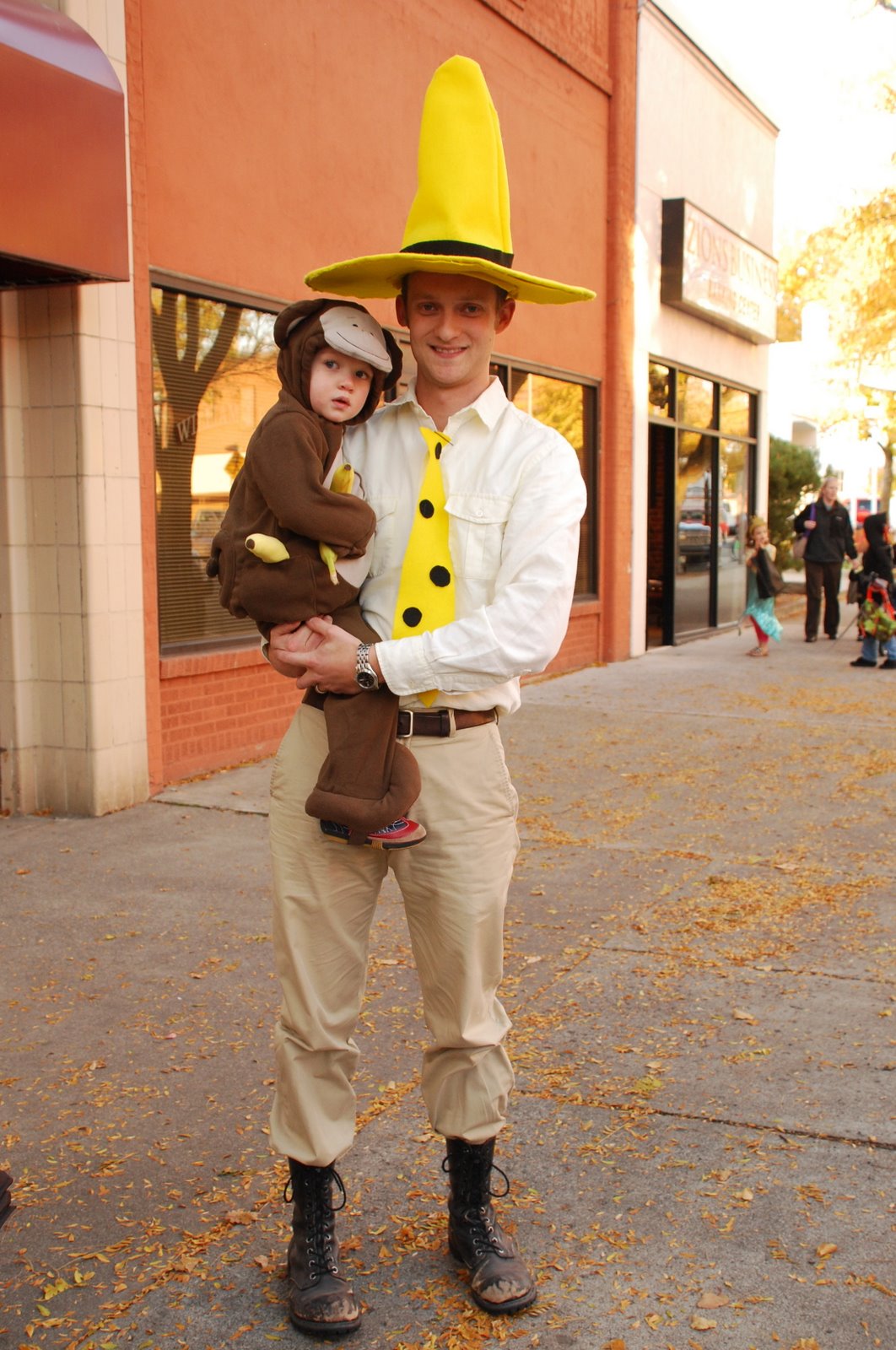 The Church Fam Curious and The Man in the Yellow Hat