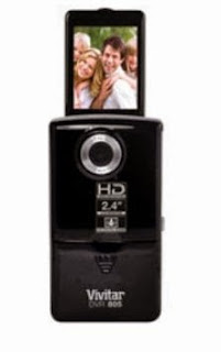 Vivitar Itwist Vivitar HD Itwist 8.1MP Digital Video Camcorder Black 