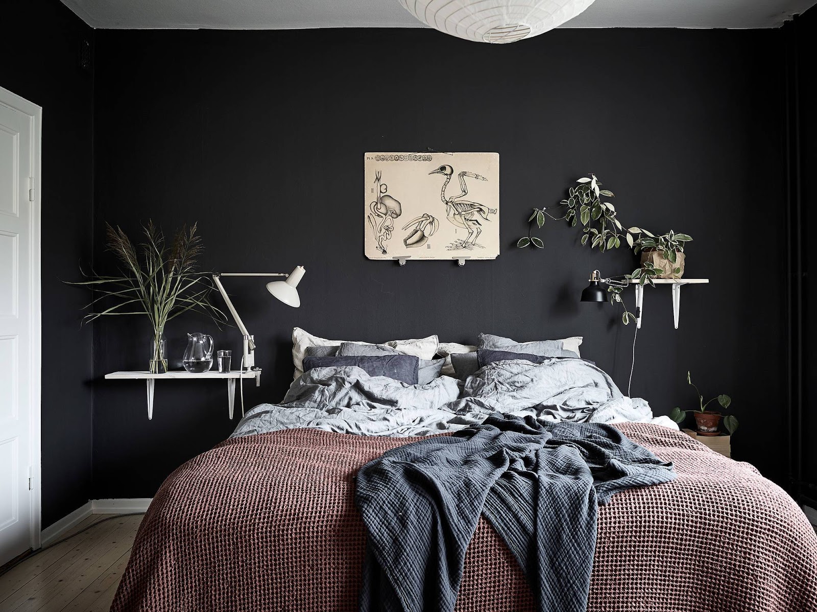 Siyah Duvarlı Yatak Odası Dekorasyonu Hayatı Kullanma Kılavuzu