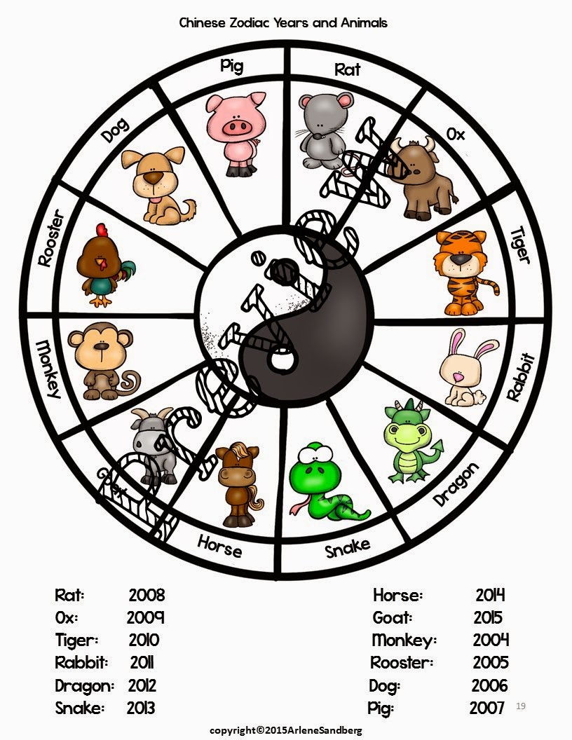 Chinese Zodiac Printables Free Printable Word Searches