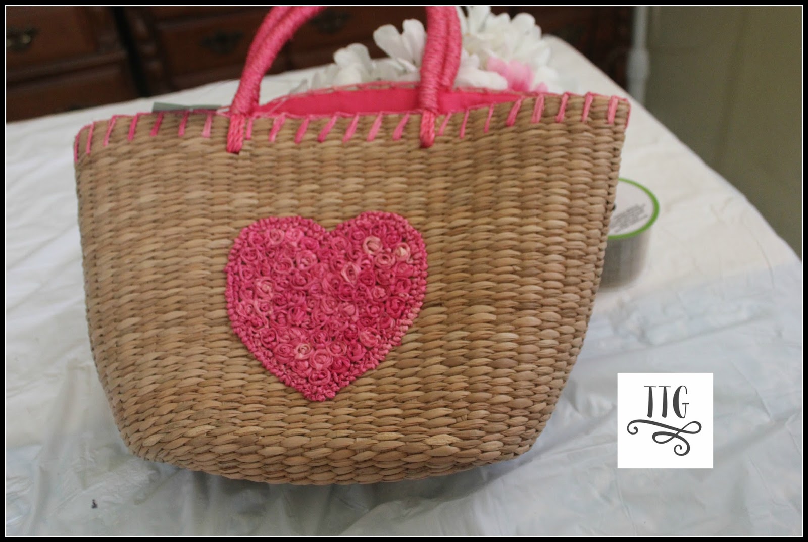 How to make a woven basket purse doorhanging the easy and thrifty way