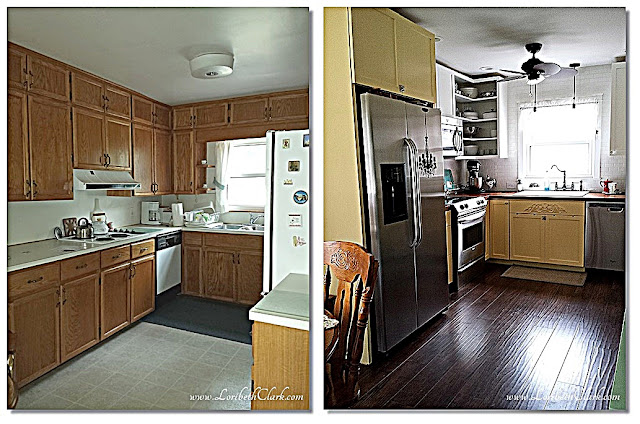 Before and After Kitchen