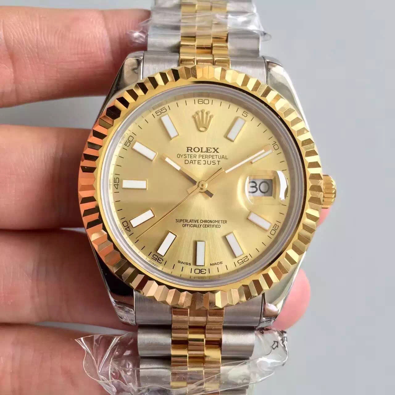 El Blog de Relojes Relojes Rolex Datejust 41 Rolesor Amarillo Reloj