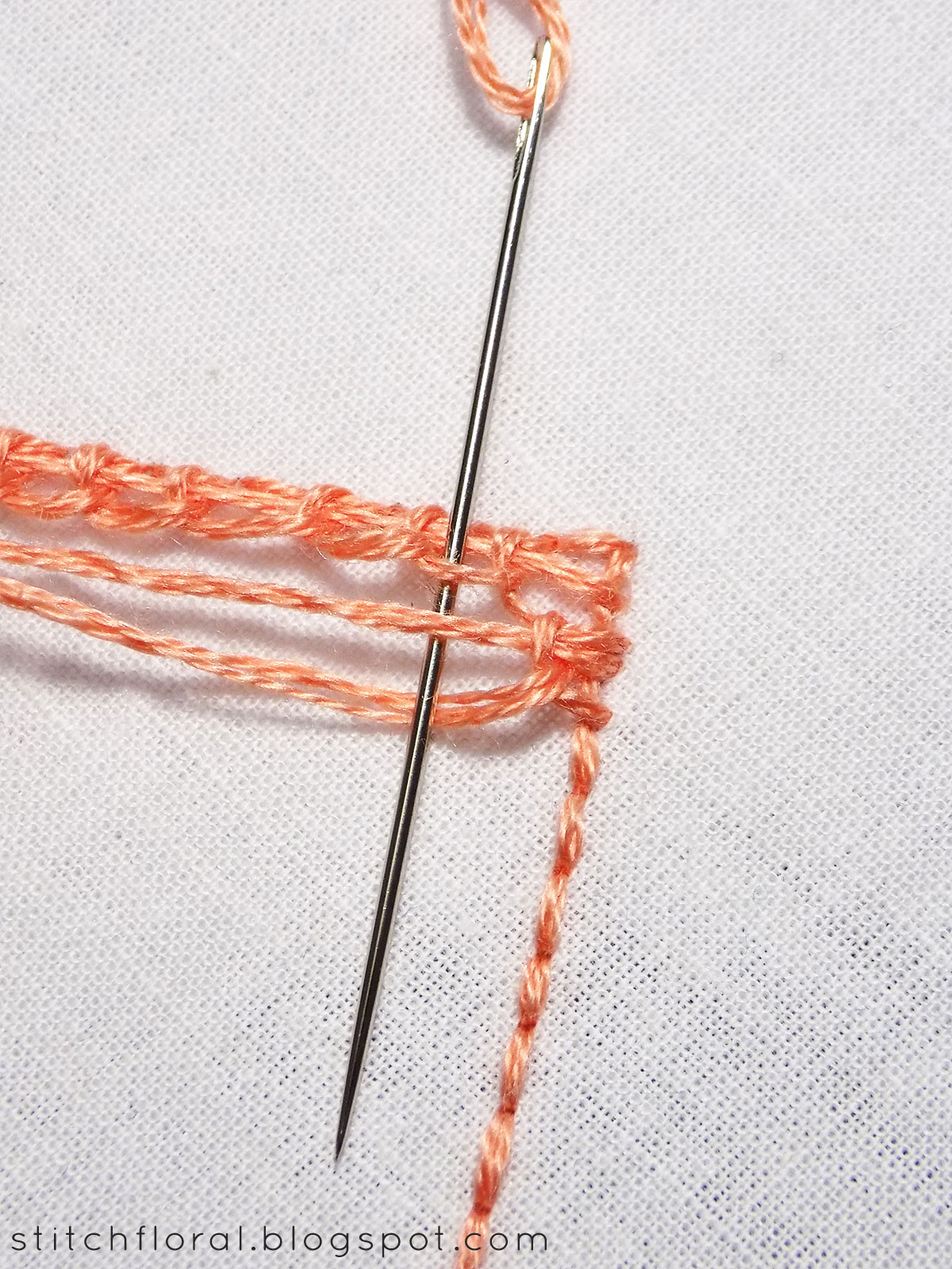 Detached buttonhole learn the two types Stitch Floral