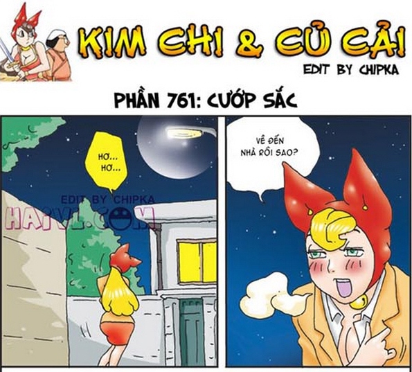 Kim chi cu cai phan 761 - Cuop sac - truyện tranh 18+ vui nhộn hài hước