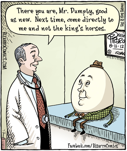 Cartoon Of The Day: Mr. Dumpty - Common Sense Evaluation