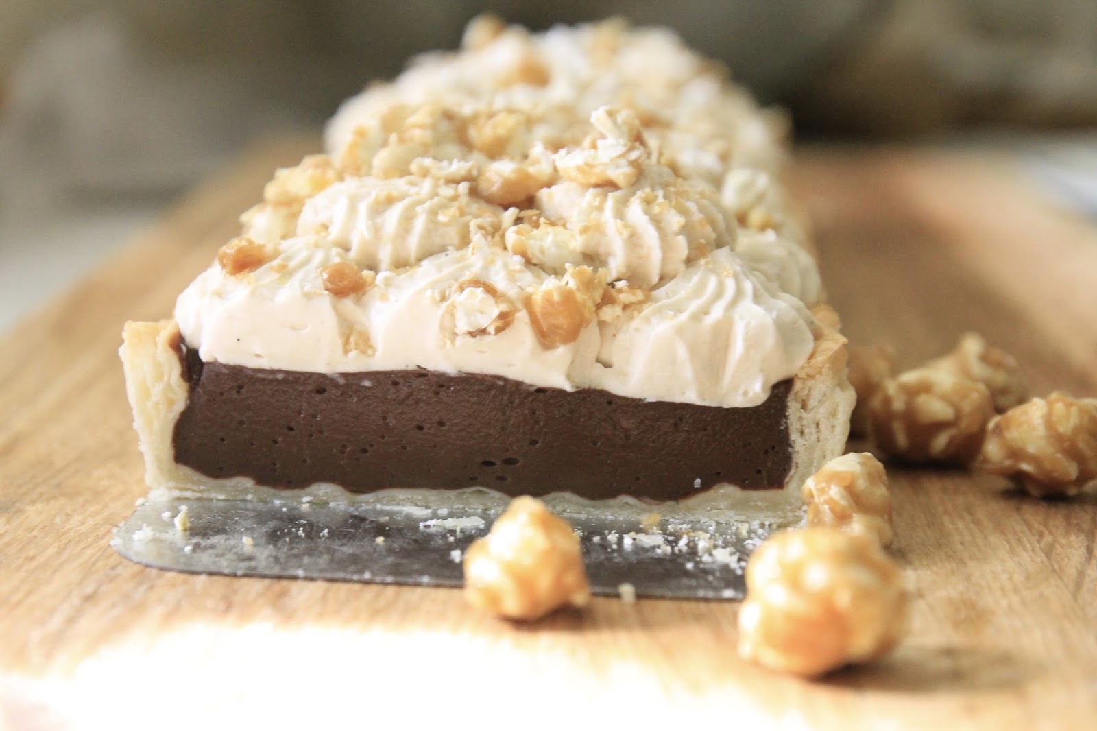 Jenny Steffens Hobick Salted Caramel Chocolate Tart with Brown Sugar