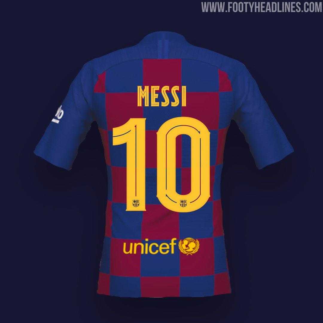 Official Debut Incoming: Full FC Barcelona 19-20 Font Revealed - Champions League Only ...1080 x 1080