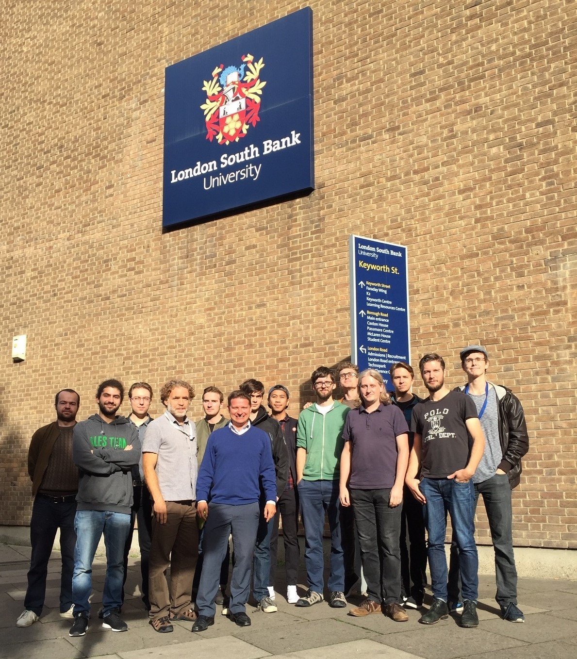 London South Bank University Acoustics Group New recruits on the