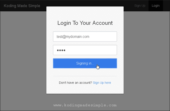 ajax-php-login-form-signing-in