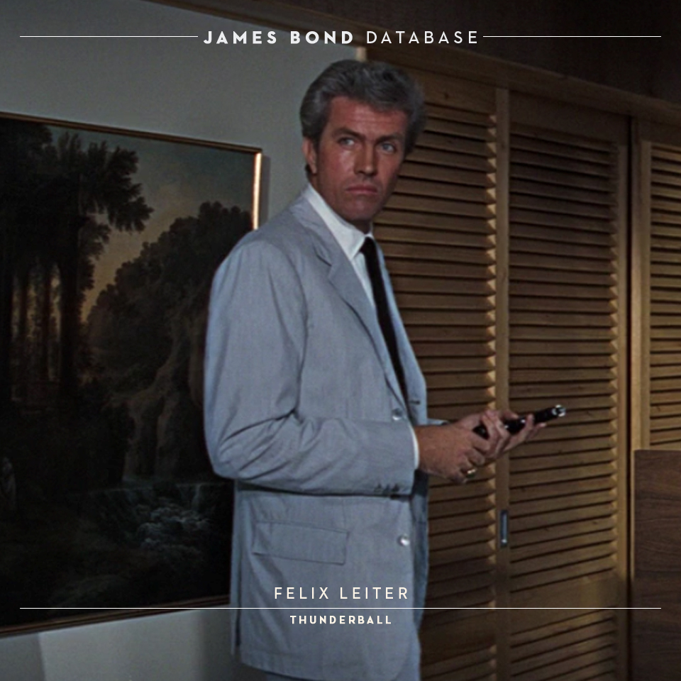 James Bond Database Felix Leiter