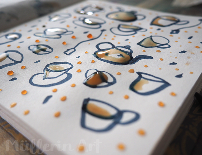 Teemuster nach ©muellerinart Teemuster nach ©muellerinart