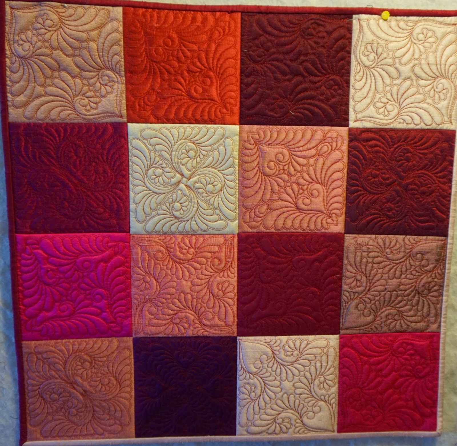 One Piece at a Time Silk Quilt