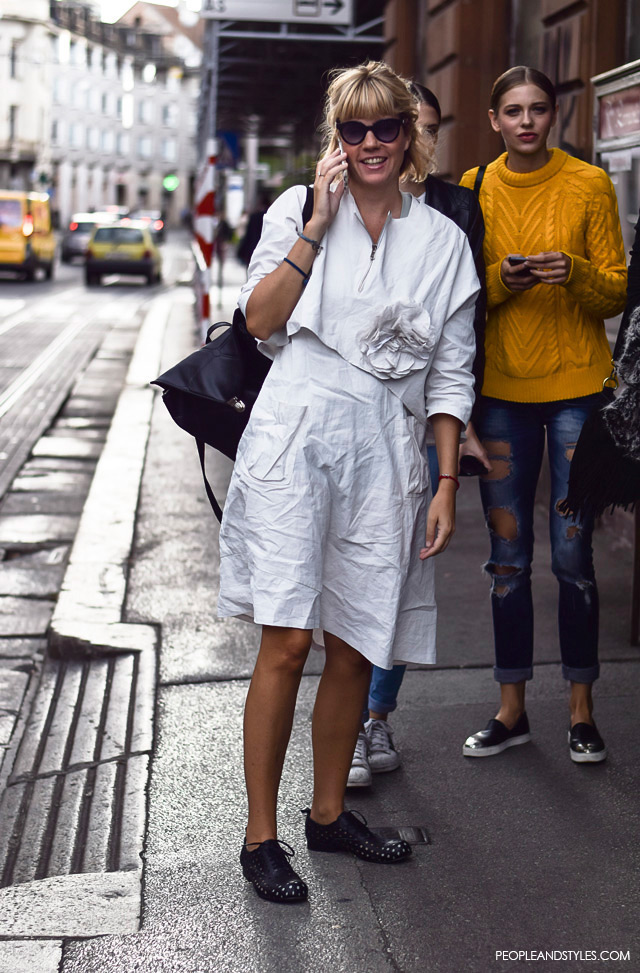 Street style look Ane Petričić Gojanović, direktorice i vlasnice PR agencije PRiredba studio. Ulična moda, rujan 2015., Zagreb