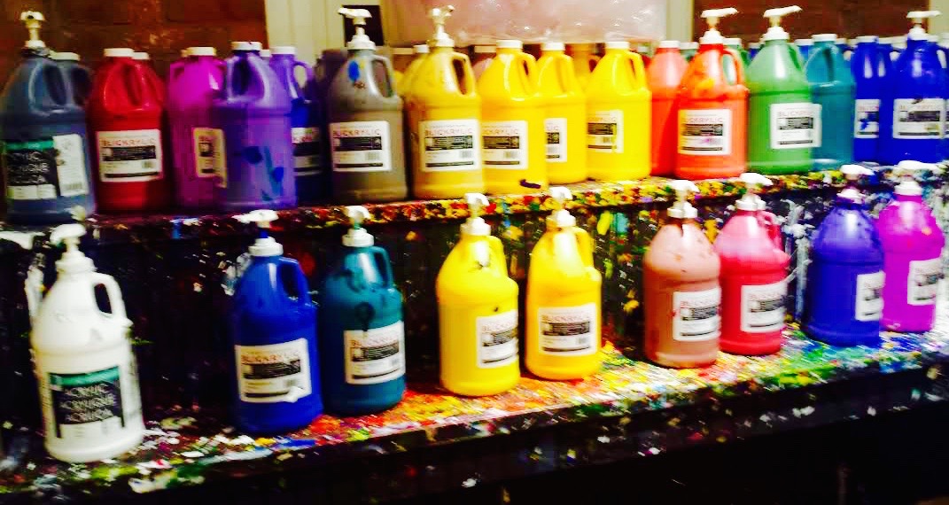 ♥ fun at THE PAINT BAR !! a glimpse of glamour.