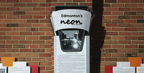 Neon Sign Museum Edmonton Alberta