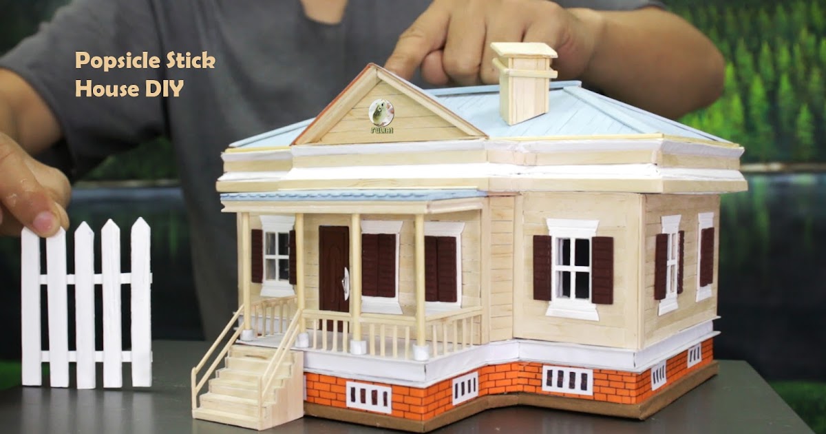 All Plans ? How to Make Popsicle Stick House ? DIY