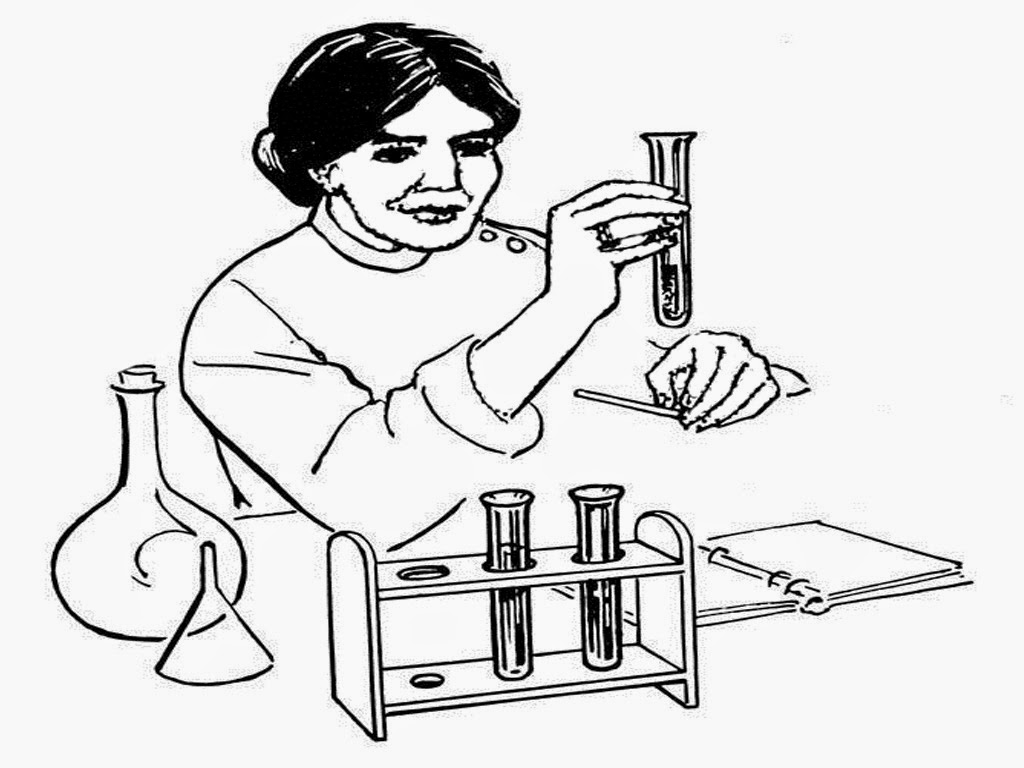 Scientist Coloring Pages to Print | [#] Fresh Coloring Pages