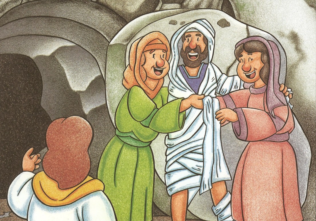 Educación religiosa Jesús resucita a Lazaro Educación religiosa Jesús resucita a Lazaro