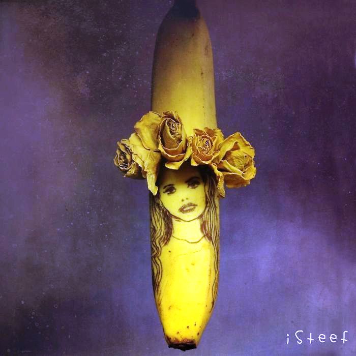 imaginative banana artwork by Stephan Brusche easy arts and crafts