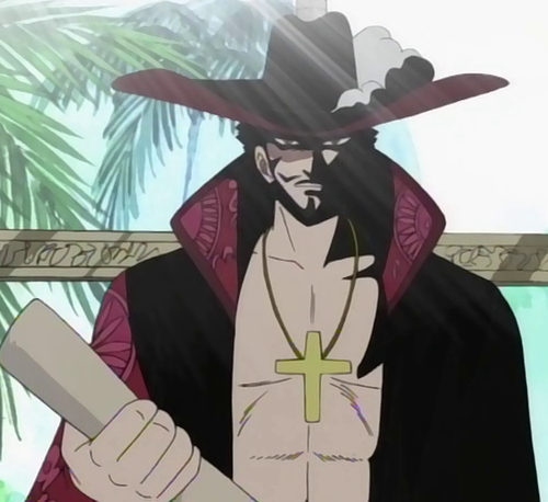 Primeira Aparição de Mihawk Olhos de Gavião