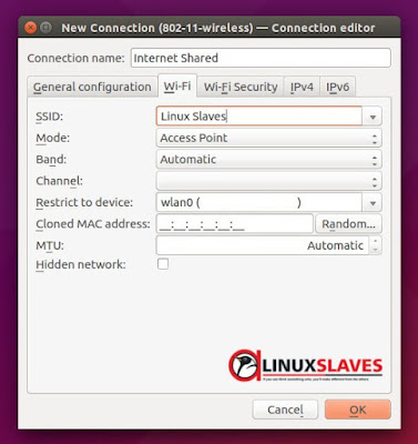 Share Internet Connection From Ubuntu to Android