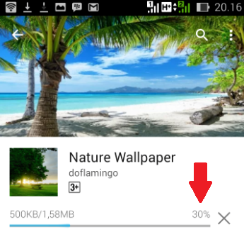 Cara Download Wallpaper  Untuk  Tablet dan Hp  Android  