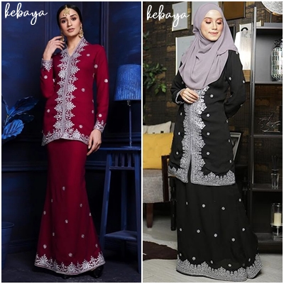 Fesyen Baju Kurung Sari - malaytru2