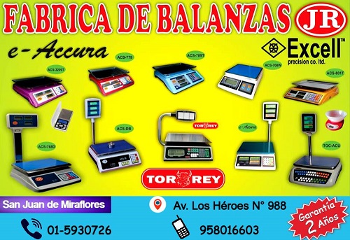 Balanzas JR - San Juan de Miraflores