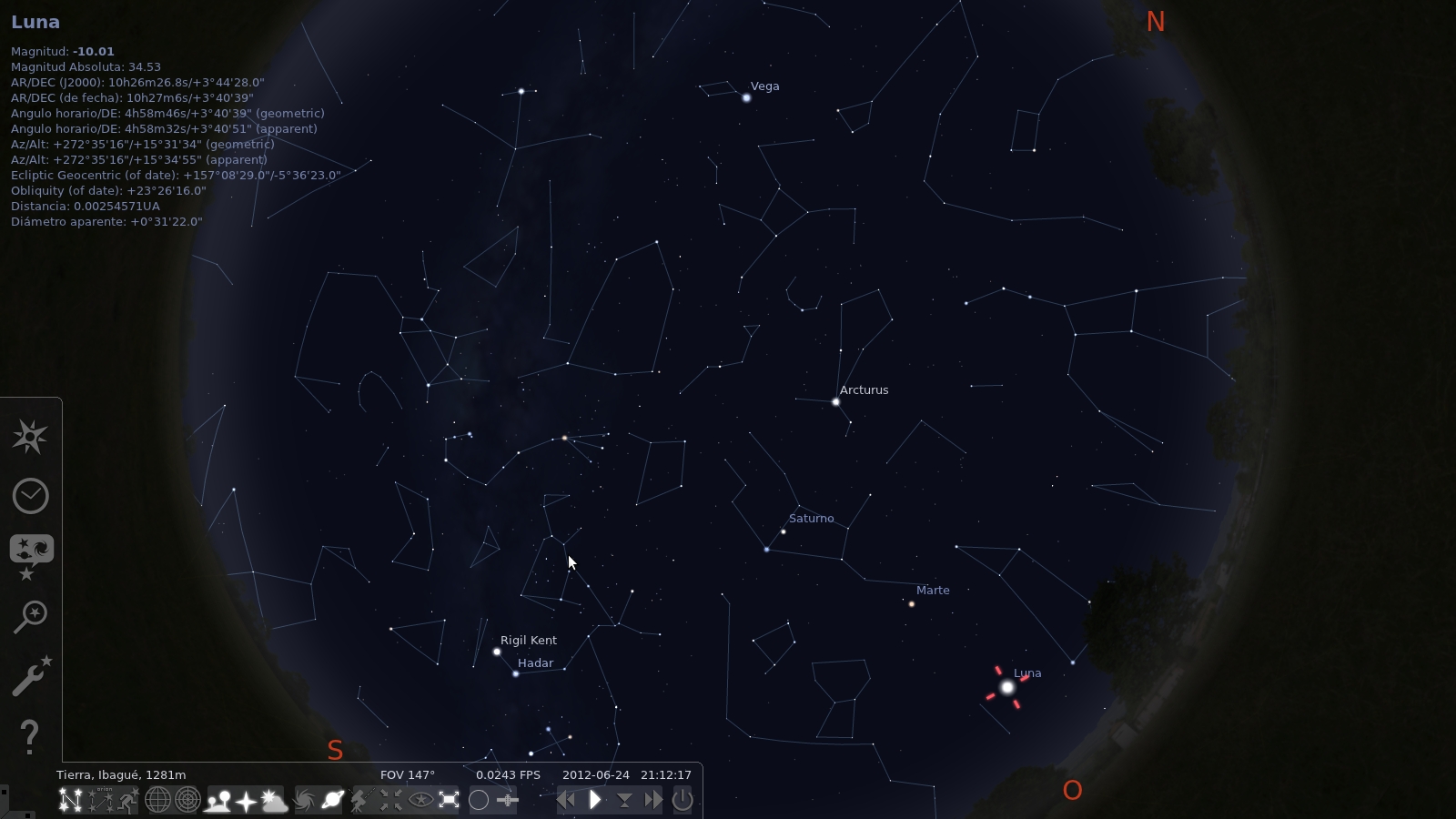 planetario virtual stellarium planetario virtual stellarium