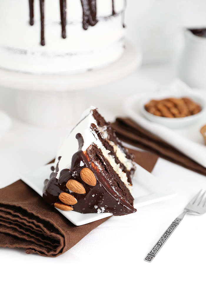 Almond Joy Layer Cake Sprinkle Bakes