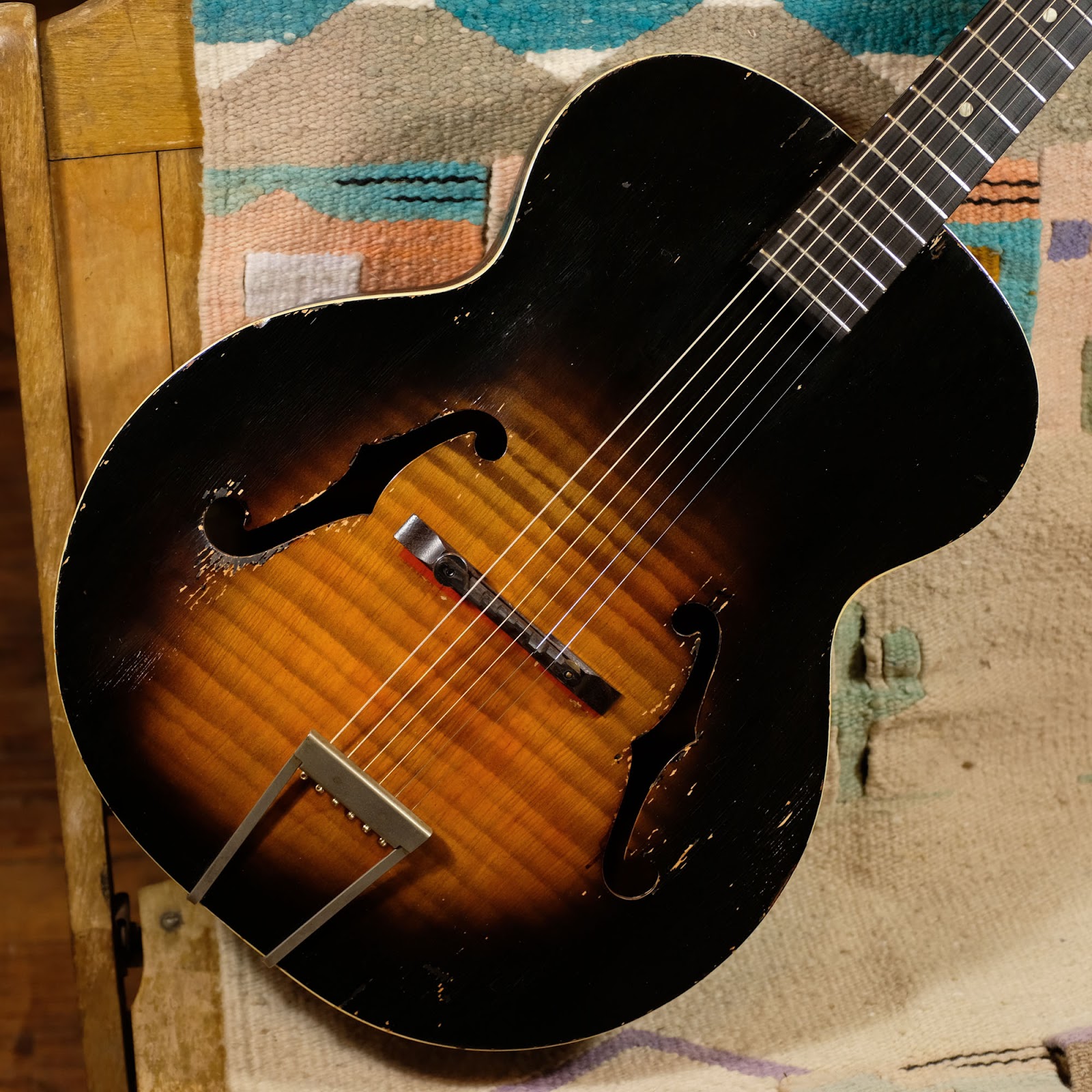 1950s Harmony H950 Monterey Archtop Guitar
