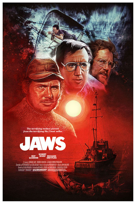 TIBURON 40 ANIVERSARIO GALERIA DE POSTERS FAN ART