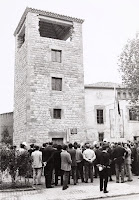 Fuente: Arxiu de L'Hospitalet Inauguración sin acabar