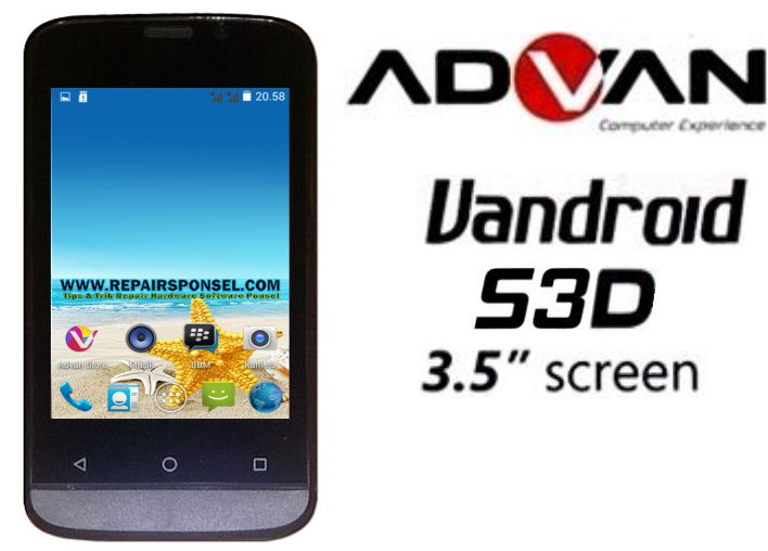 Cara Hard Reset Advan S3D