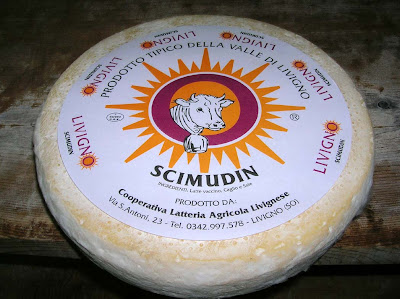 il formaggio scimudin .... i colori dell'autunno e ....