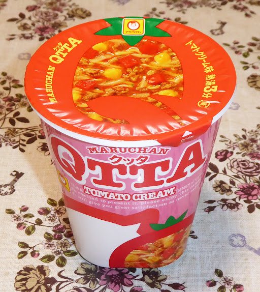 【東洋水産（マルちゃん）】QTTA（クッタ）のトマトクリーム味