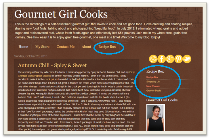 Gourmet Girl Cooks New Feature On Gourmet Girl Cooks