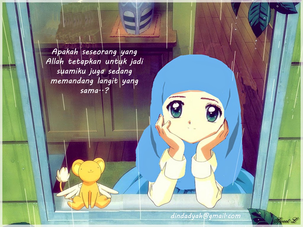 740+ Gambar Kartun Muslimah Rindu Suami Gratis