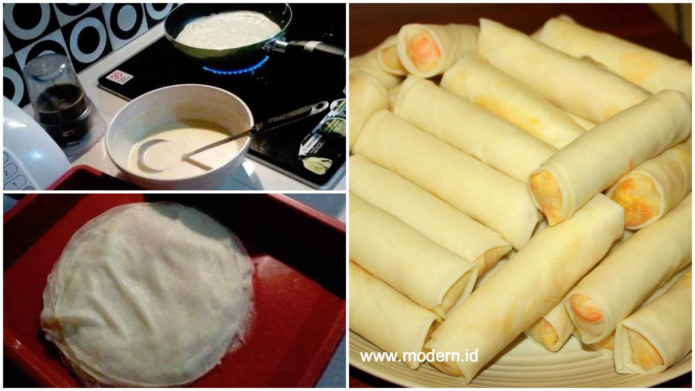 Cara Membuat Kulit Lumpia Anti Robek - Modern.id Cara Membuat Kulit Lumpia Anti Robek - Modern.id