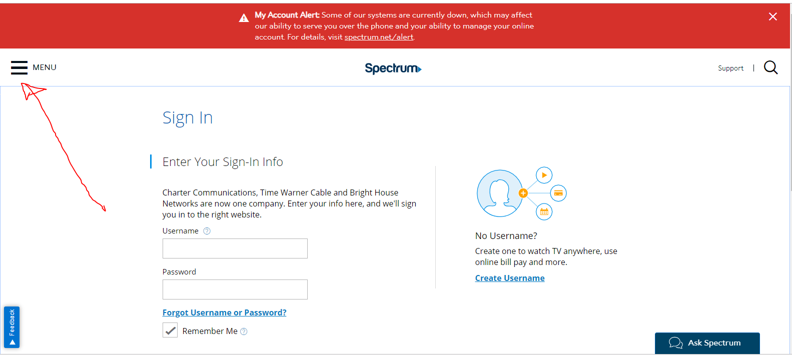 Spectrum Account Login Portal And Forget Password Guide Current 