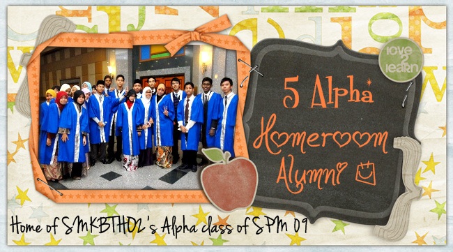 5 Alpha Homeroom Alumni