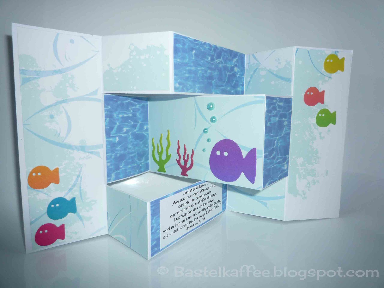 Bastelkaffee: Tri-Shutter Karte Bastelkaffee: Tri-Shutter Karte