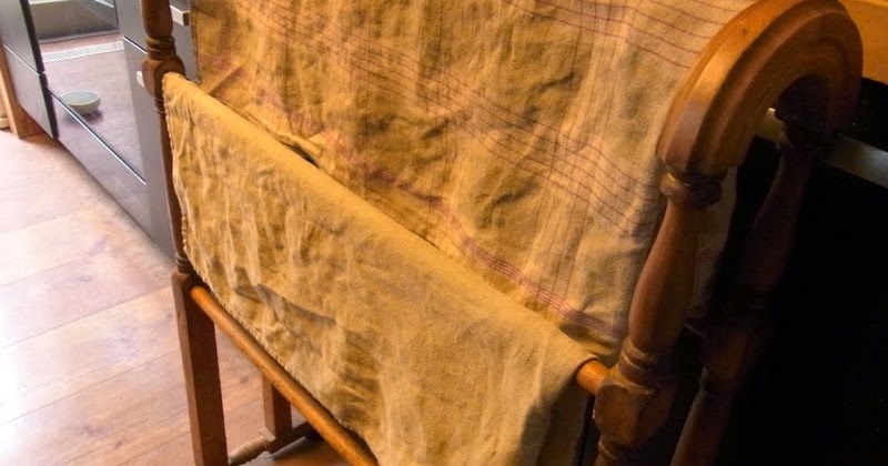 八郷の日々: 布巾、麻vs.木綿
