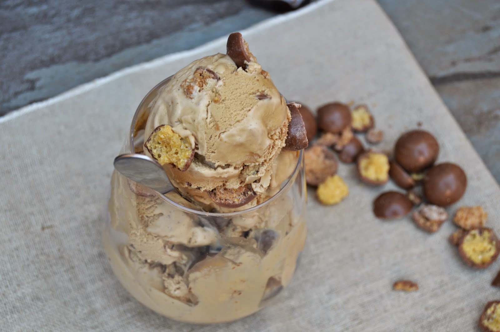DULCE GOURMETT HELADO DE CAFE CON TEQUILA Y MALTESERS (COFFEE TEQUILA